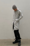 BORIS BIDJAN SABERI Light Grey Cashmere Hat KNHAT2 FPI30001
